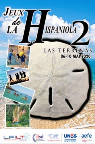 Affiche de la 2ème édition des Jeux de la Hispaniola